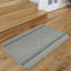 The Rugs Rugs Washable Designer Bordered Grey Rug | 116G House of Isabella UK