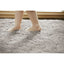 The Rugs Rugs Washable Ghost Grey Shaggy Rug House of Isabella UK