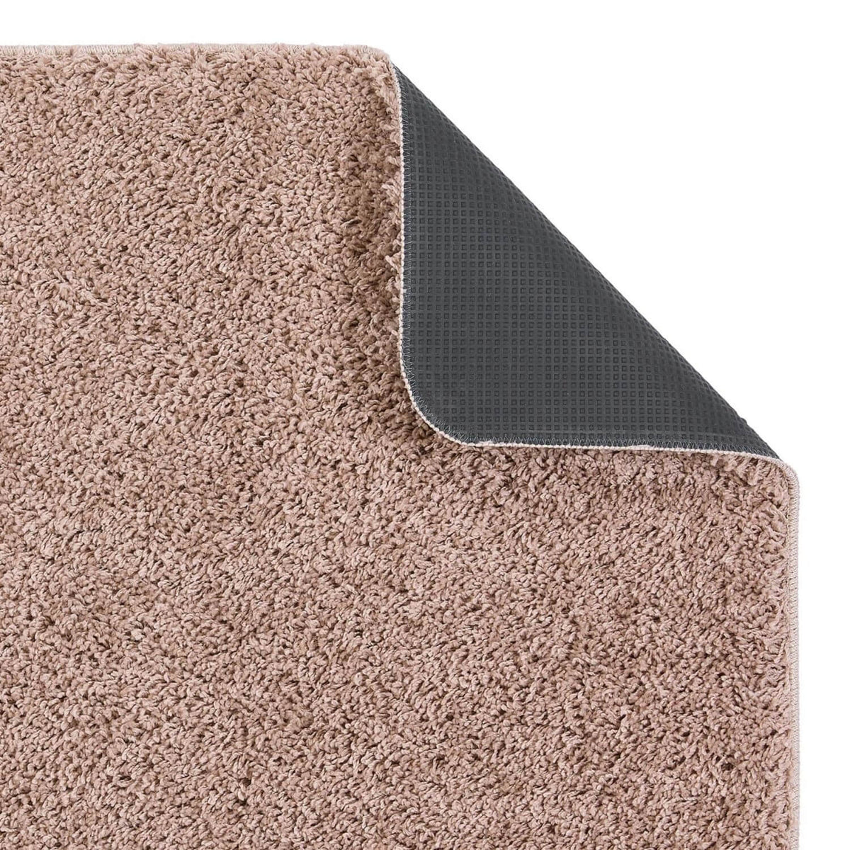 The Rugs Rugs Washable Nude Pink Shaggy Rug House of Isabella UK