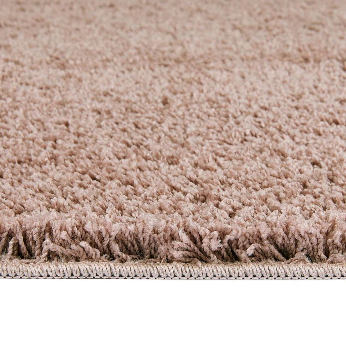 The Rugs Rugs Washable Nude Pink Shaggy Rug House of Isabella UK
