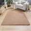 The Rugs Rugs Washable Nude Pink Shaggy Rug House of Isabella UK