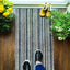 The Rugs Rugs Washable Ribbon Mat in Multicolour House of Isabella UK