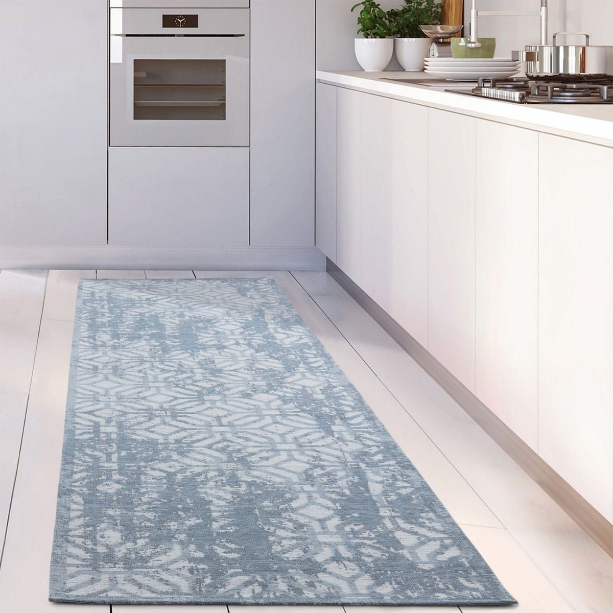 The Rugs Rugs Washable Rug Carina Blue | 6931B House of Isabella UK