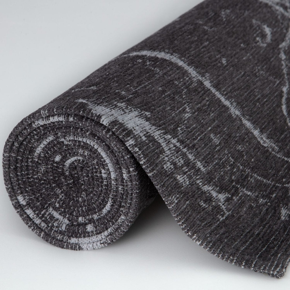 The Rugs Rugs Washable Rug Carina Dark Grey | 6952D House of Isabella UK