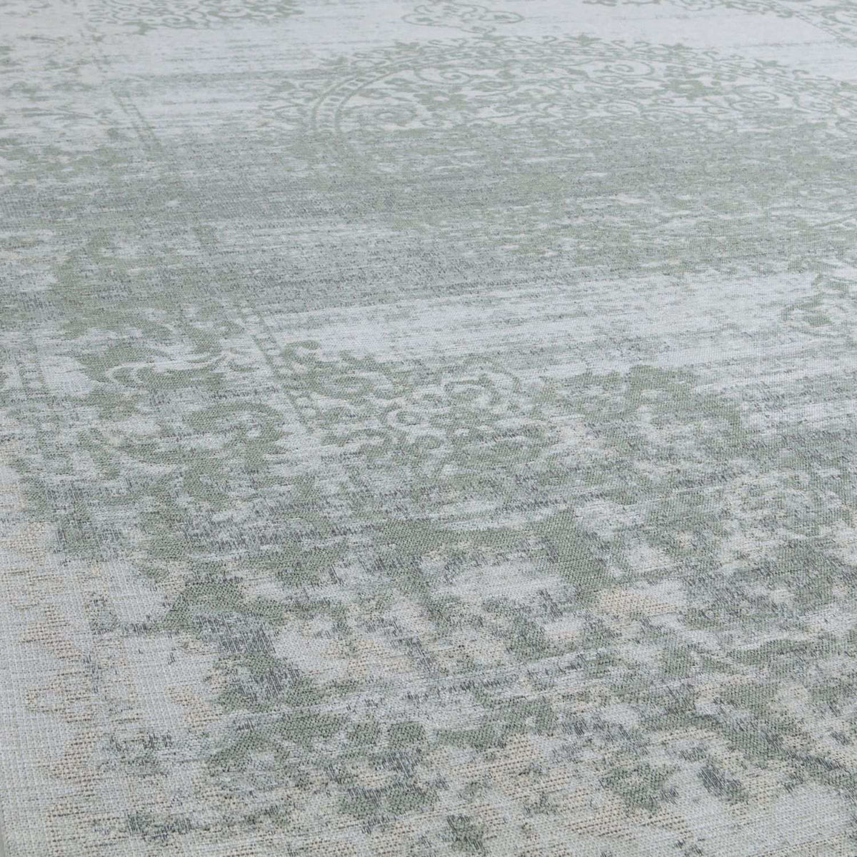 The Rugs Rugs Washable Rug Carina Green | 6944 House of Isabella UK