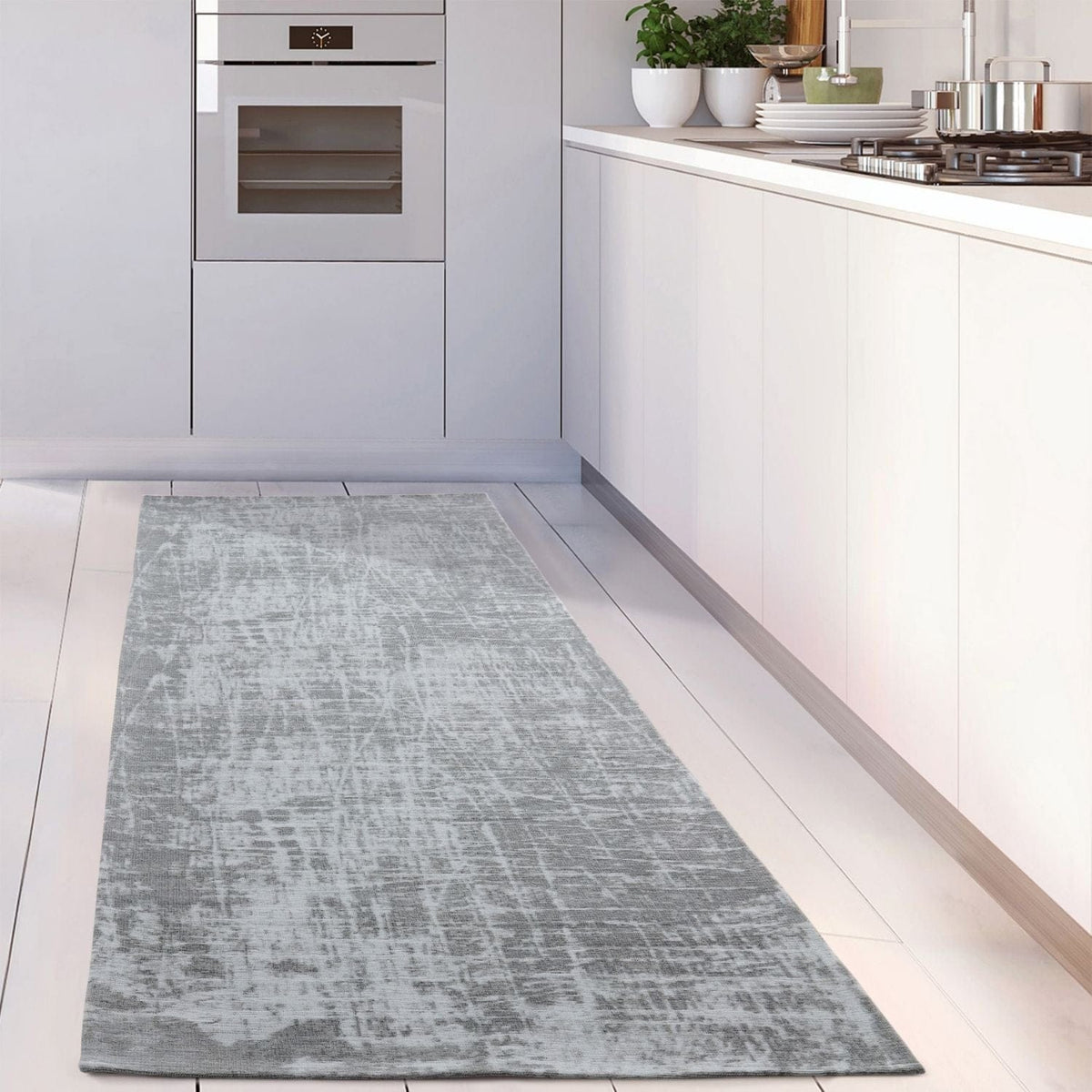 The Rugs Rugs Washable Rug Carina Grey | 6921G House of Isabella UK