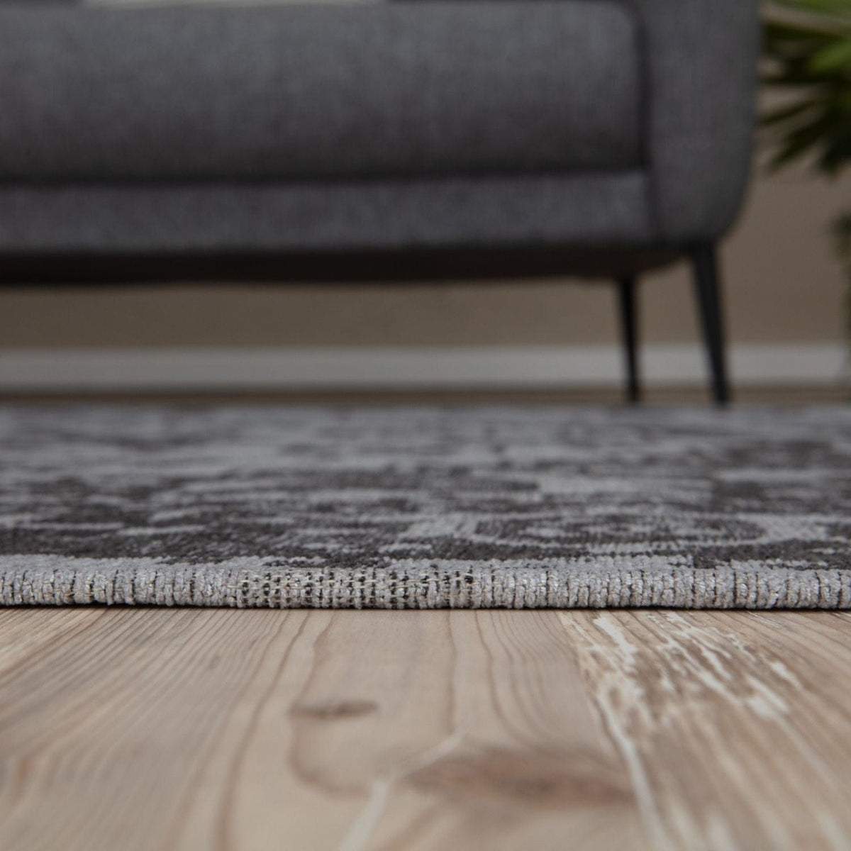 The Rugs Rugs Washable Rug Carina Grey | 6963 House of Isabella UK