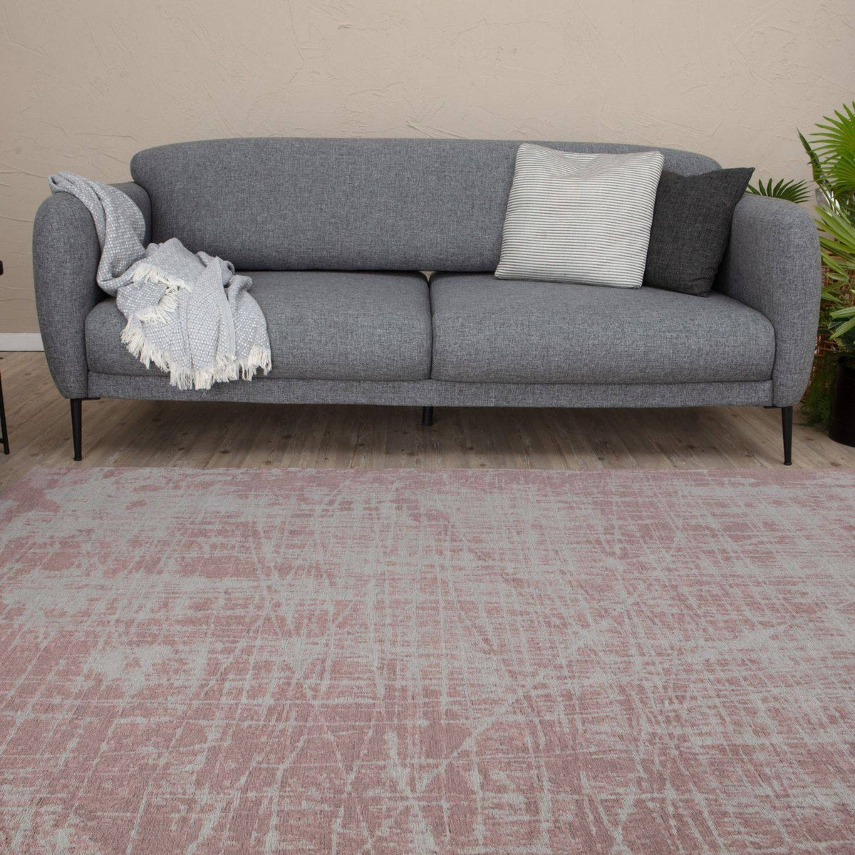 The Rugs Rugs Washable Rug Carina Pink | 6920P House of Isabella UK