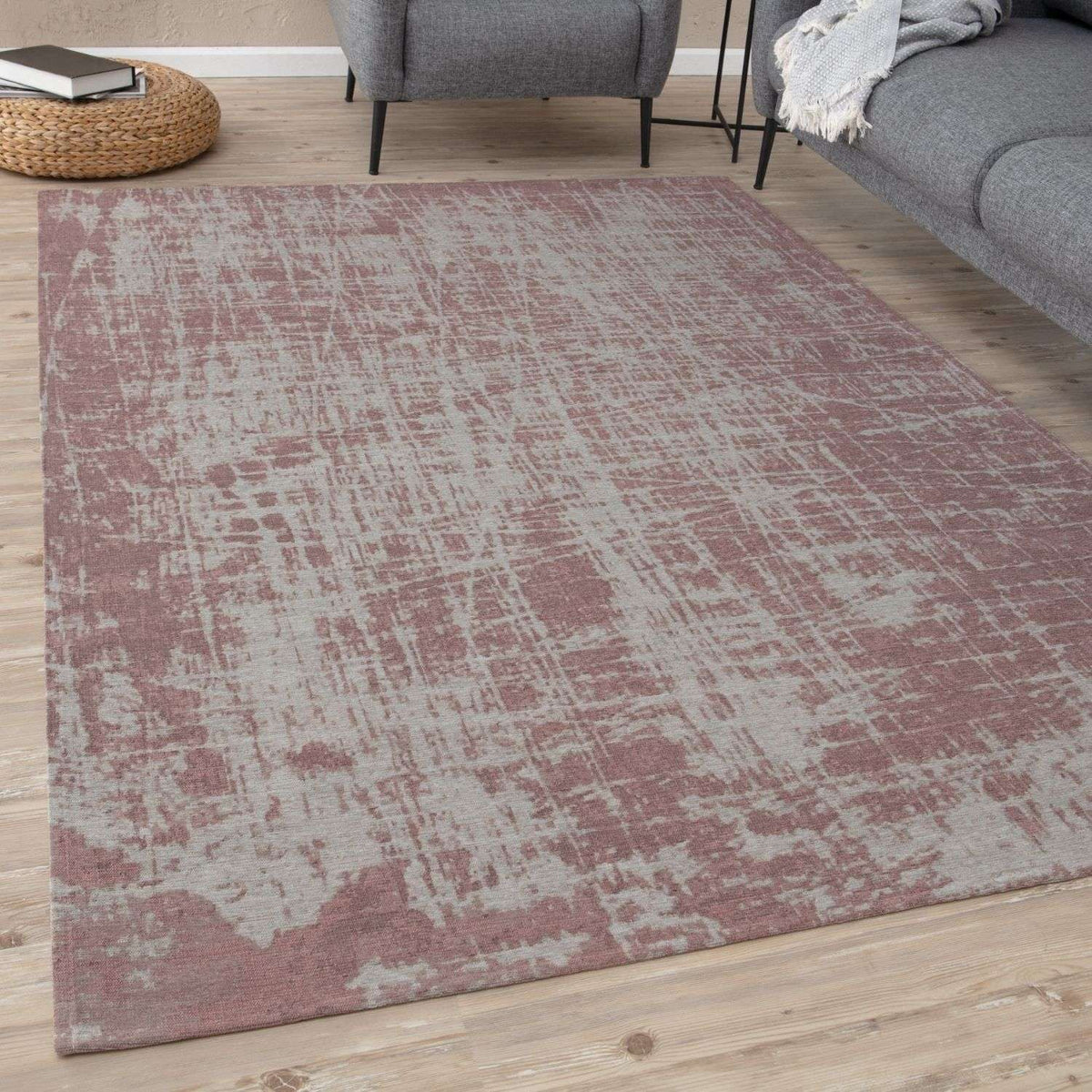 The Rugs Rugs Washable Rug Carina Pink | 6920P House of Isabella UK
