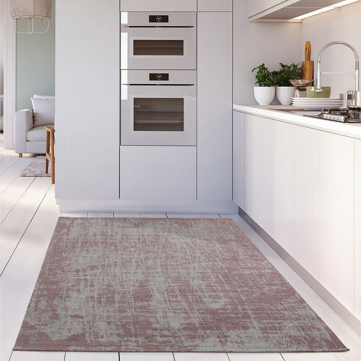 The Rugs Rugs Washable Rug Carina Pink | 6920P House of Isabella UK