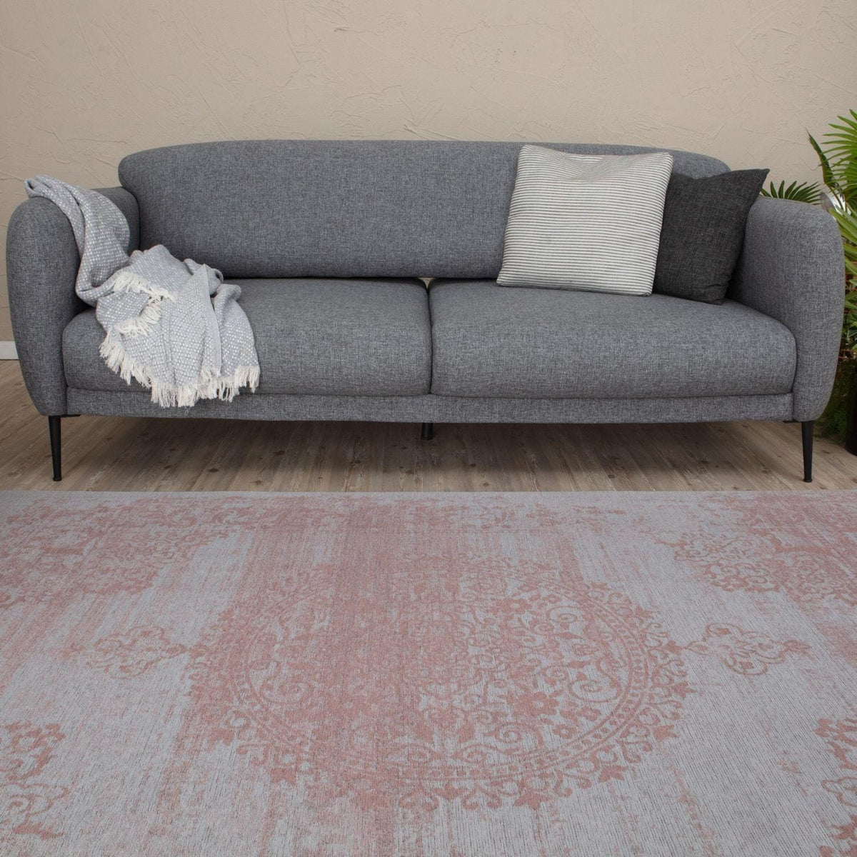 The Rugs Rugs Washable Rug Carina Pink | 6941P House of Isabella UK