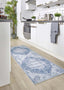 The Rugs Rugs Washable Rug Eterna Blue House of Isabella UK