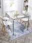 The Rugs Rugs Washable Rug Eterna Blue House of Isabella UK