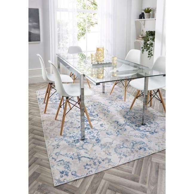 The Rugs Rugs Washable Rug Eterna Floral Design House of Isabella UK