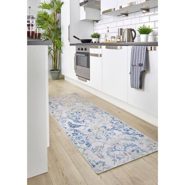 The Rugs Rugs Washable Rug Eterna Floral Design House of Isabella UK