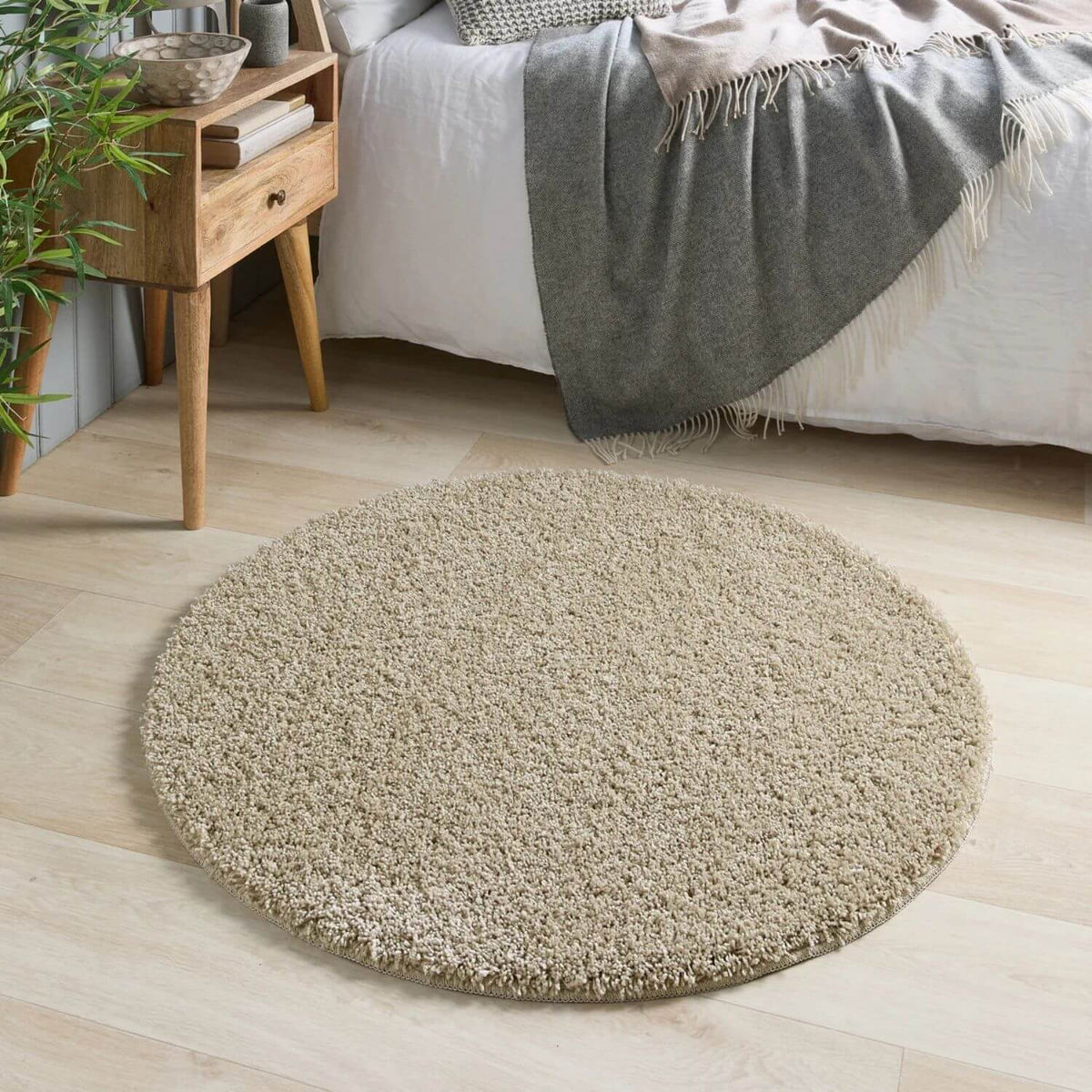 The Rugs Rugs Washable Stone Shaggy Rug House of Isabella UK