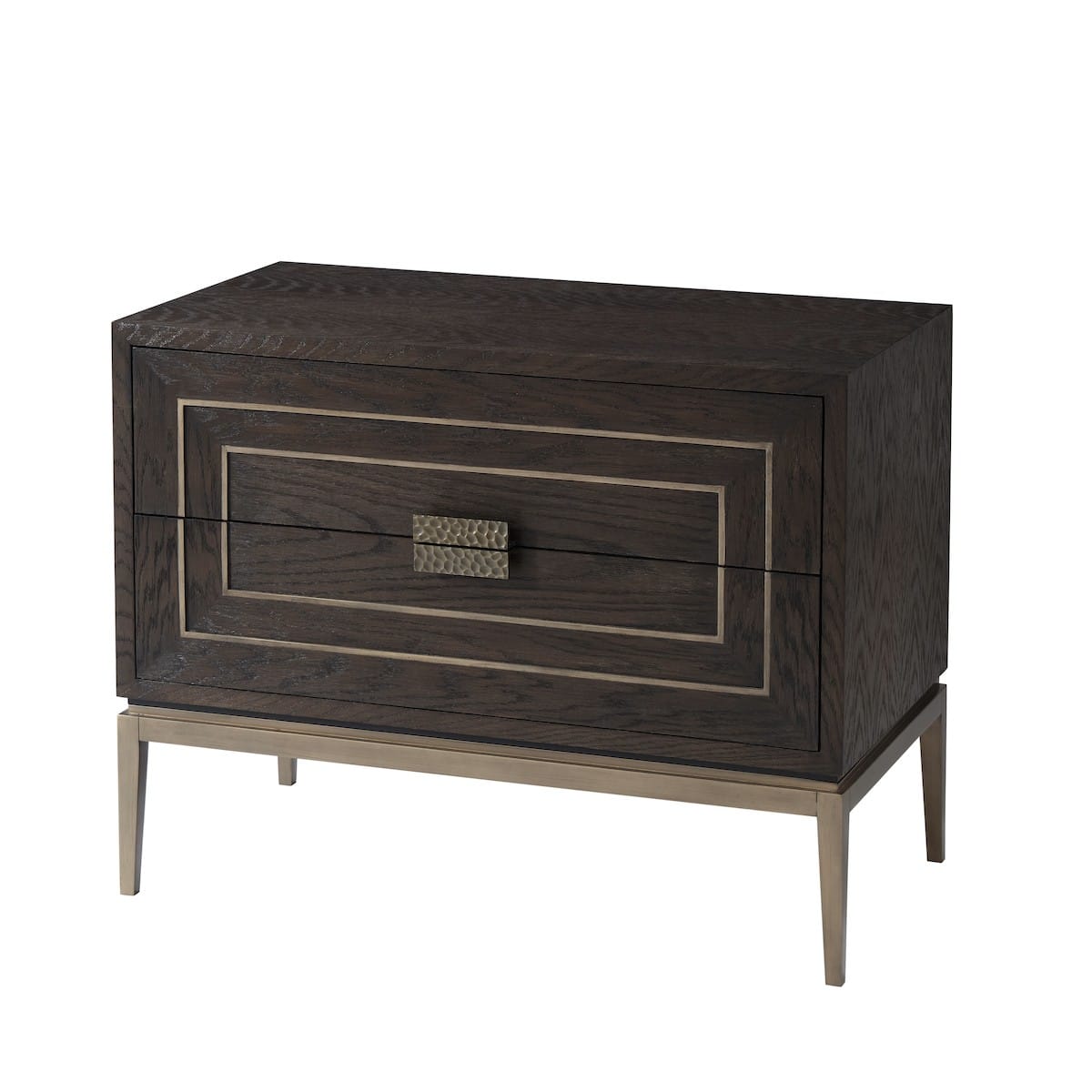Theodore Alexander Bedroom Bedside Chest Genevra in Ballentine Finish House of Isabella UK