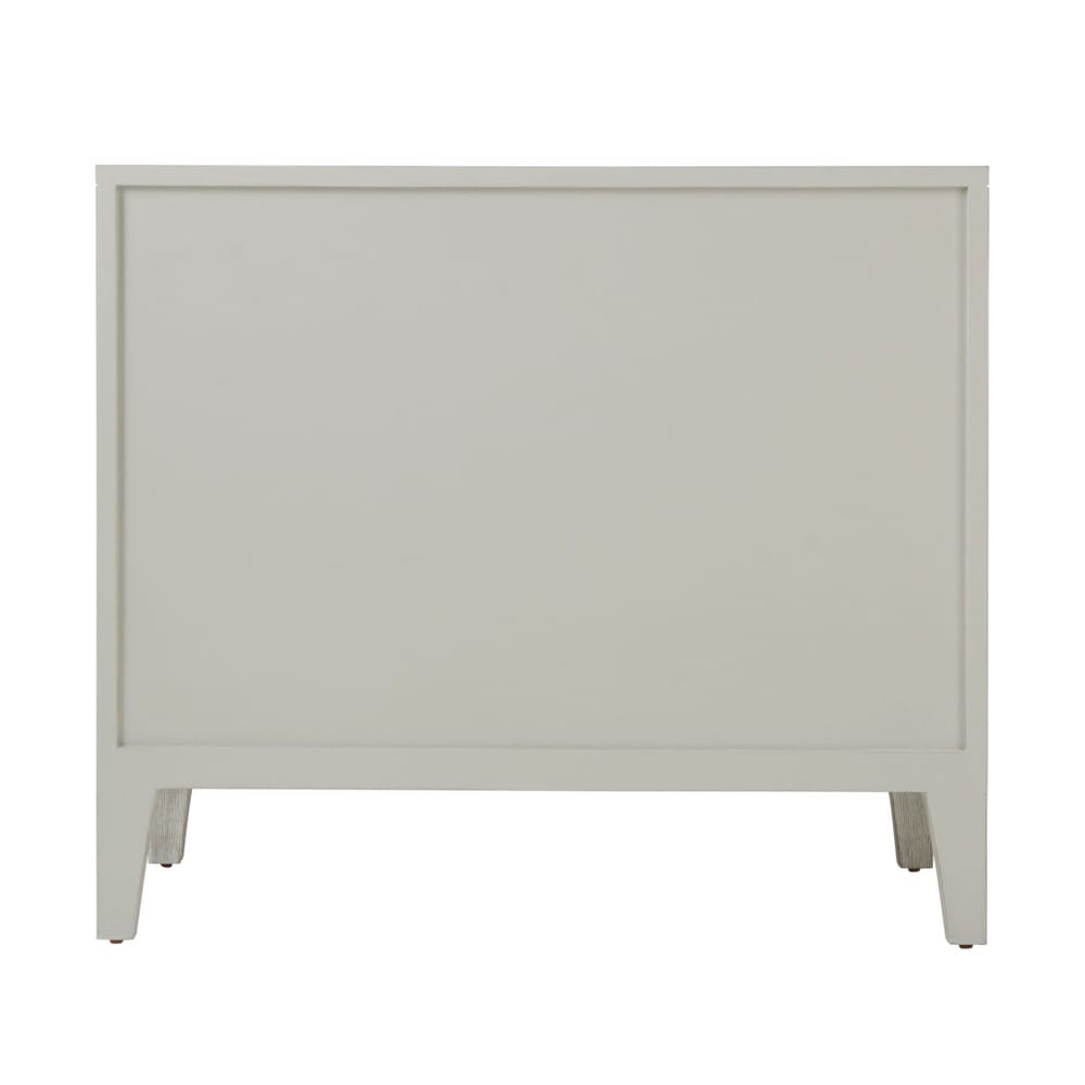 Theodore Alexander Bedroom Breeze Three Drawer Bedside Table House of Isabella UK