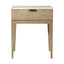 Theodore Alexander Bedroom Catalina Single Drawer Nightstand in Dune Finish House of Isabella UK