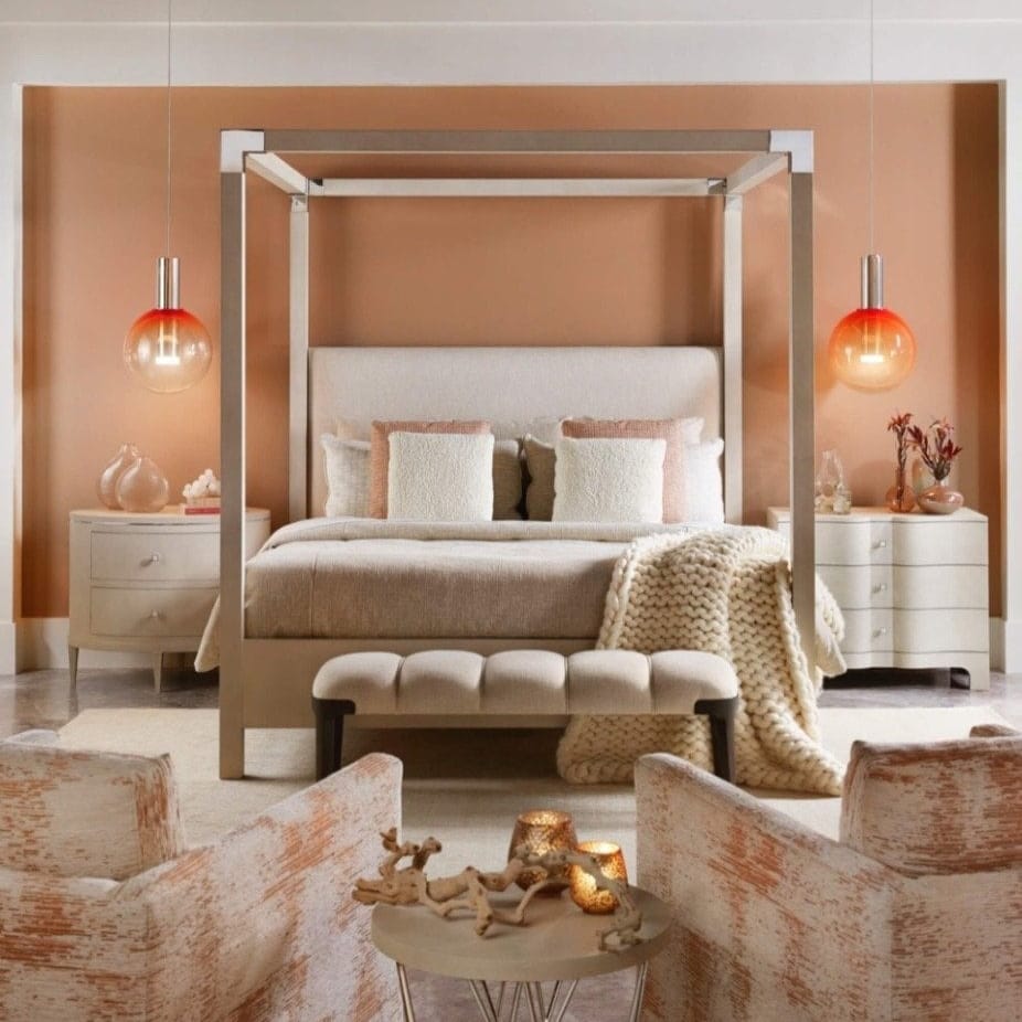 Theodore Alexander Bedroom Chest of Drawers Nolan in Overcast Finish House of Isabella UK
