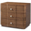 Theodore Alexander Bedroom Coronet Walnut Bedside Table House of Isabella UK
