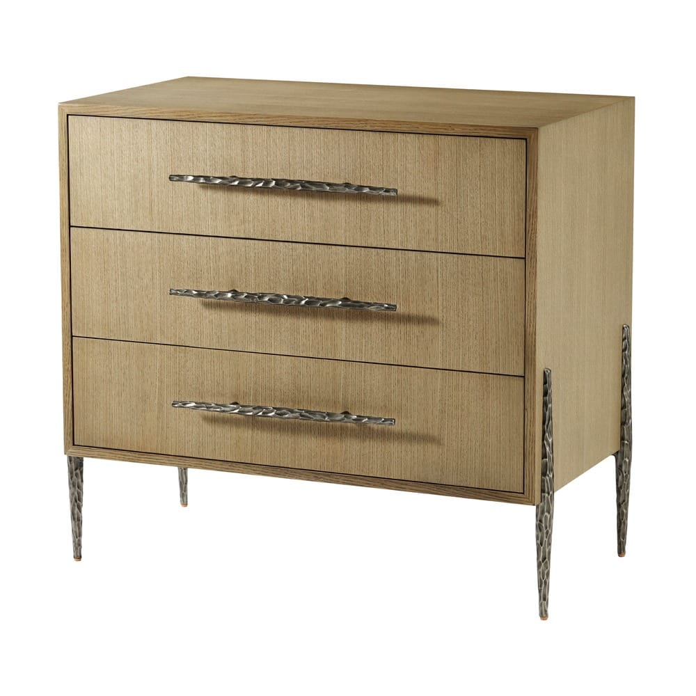 Theodore Alexander Bedroom Essence Three Drawer Nightstand House of Isabella UK