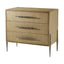 Theodore Alexander Bedroom Essence Three Drawer Nightstand House of Isabella UK