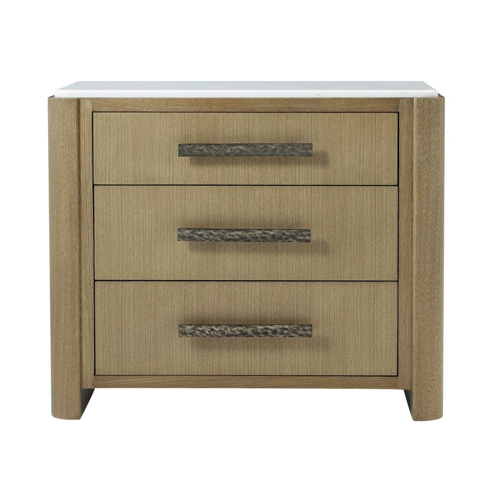 Theodore Alexander Bedroom Essence Three Drawer Nightstand House of Isabella UK