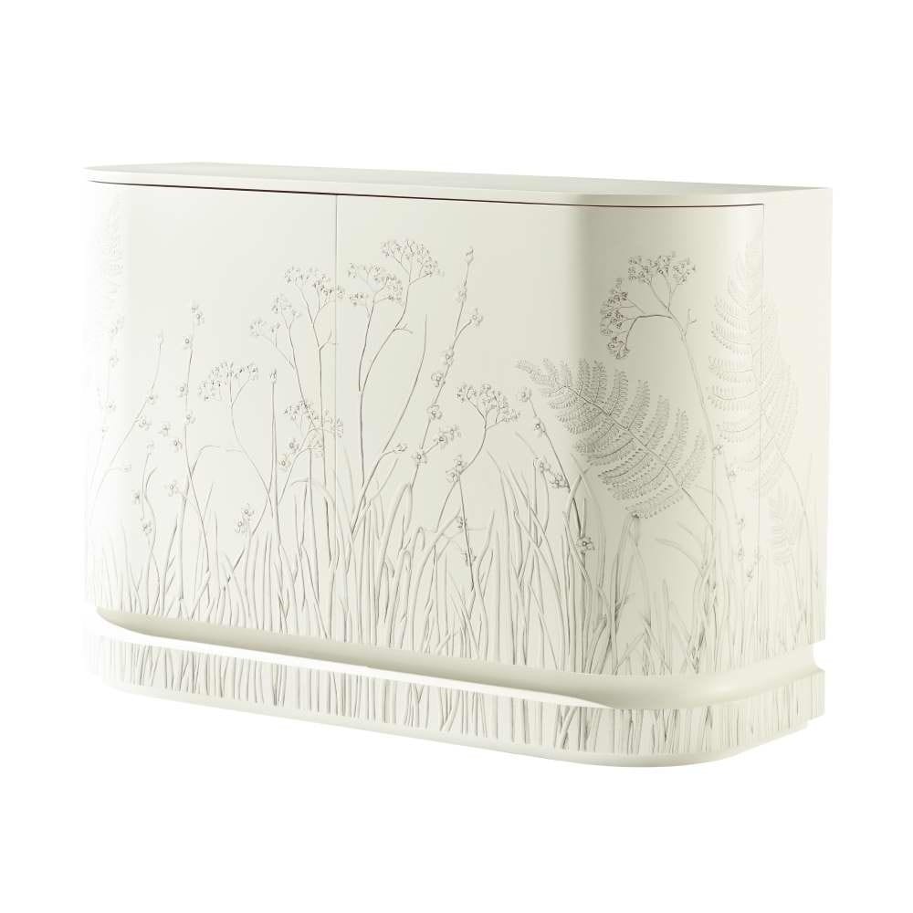 Theodore Alexander Bedroom Fiore Hand Painted Chest House of Isabella UK