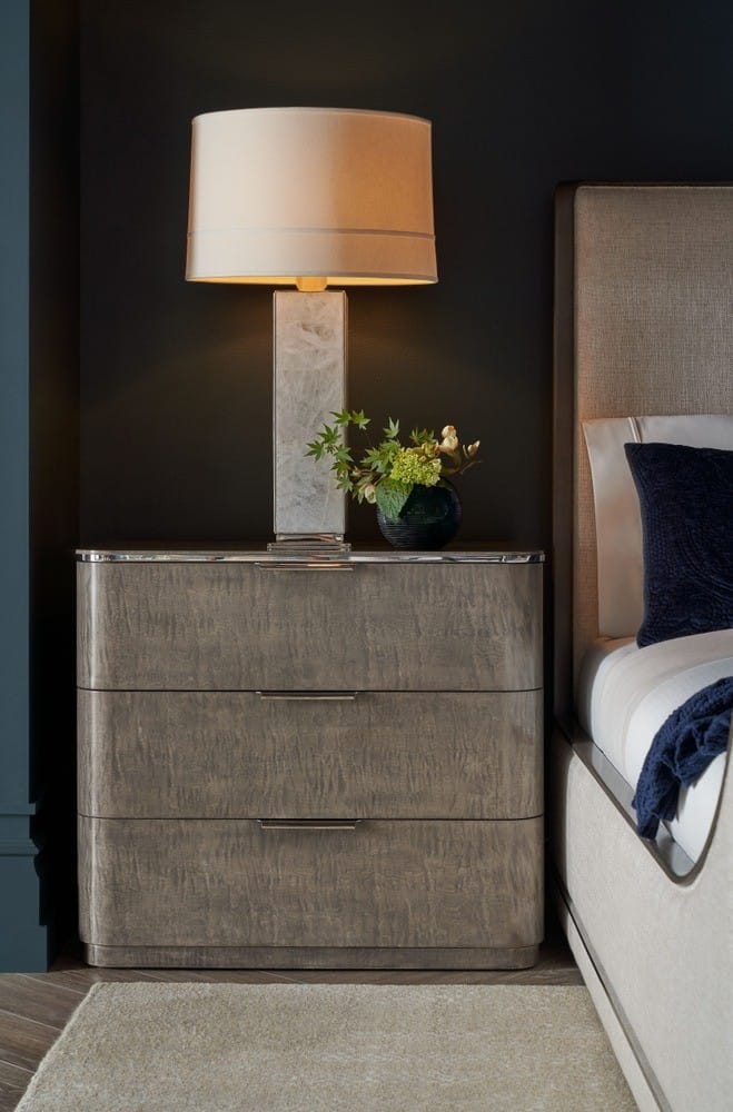 Theodore Alexander Bedroom Hudson Bedside Table in Light House of Isabella UK