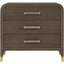 Theodore Alexander Bedroom Judith Leiber 3-Drawer Bedside Table Dark House of Isabella UK