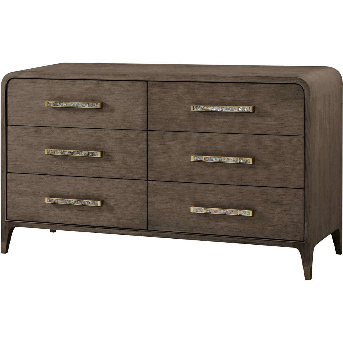 Theodore Alexander Bedroom Judith Leiber 6-Drawer Dresser in Dark House of Isabella UK