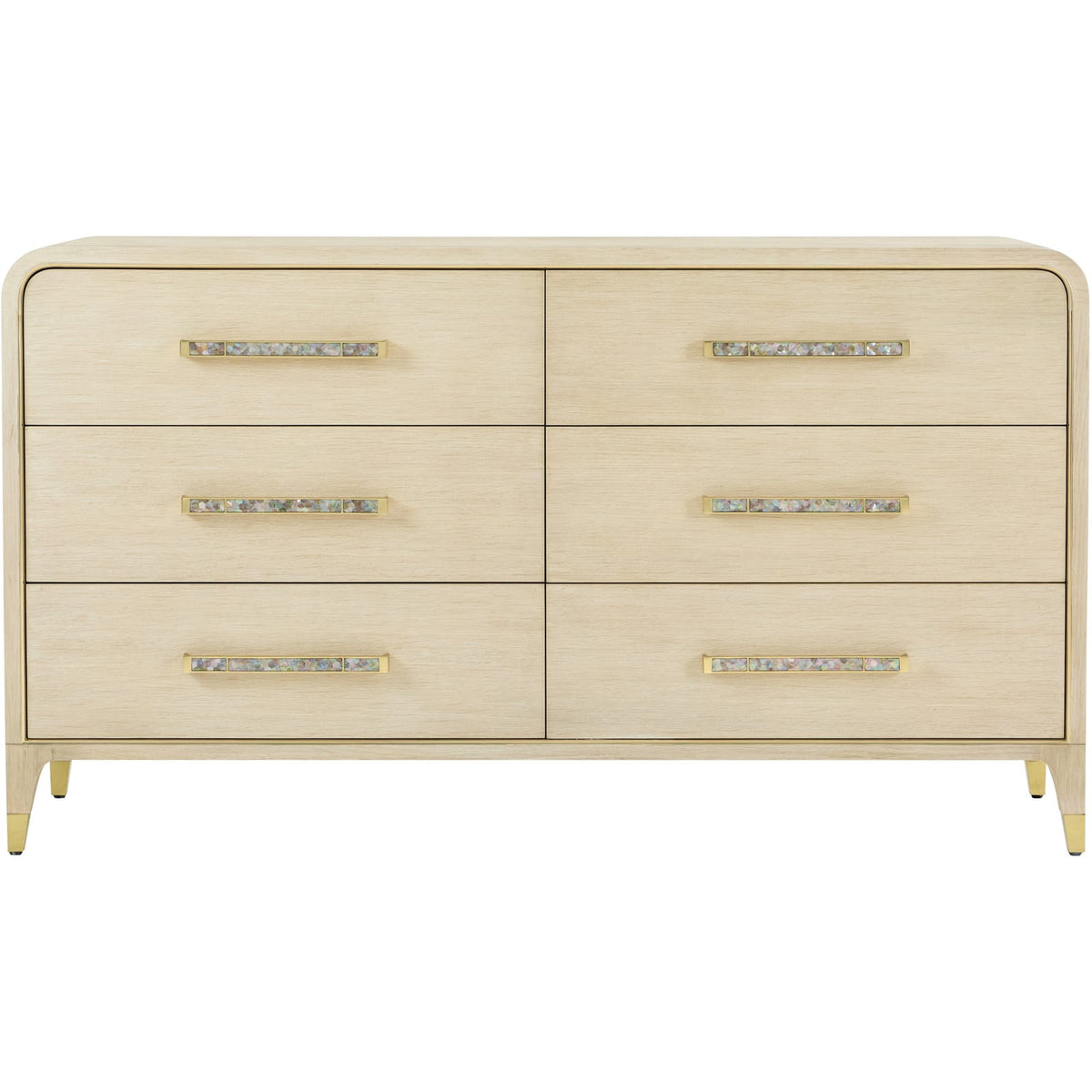Theodore Alexander Bedroom Judith Leiber 6-Drawer Dresser in Light House of Isabella UK
