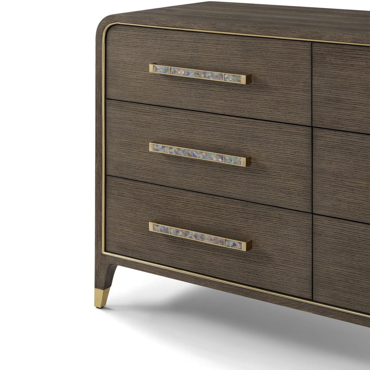 Theodore Alexander Bedroom Judith Leiber 9-Drawer Dresser in Dark House of Isabella UK