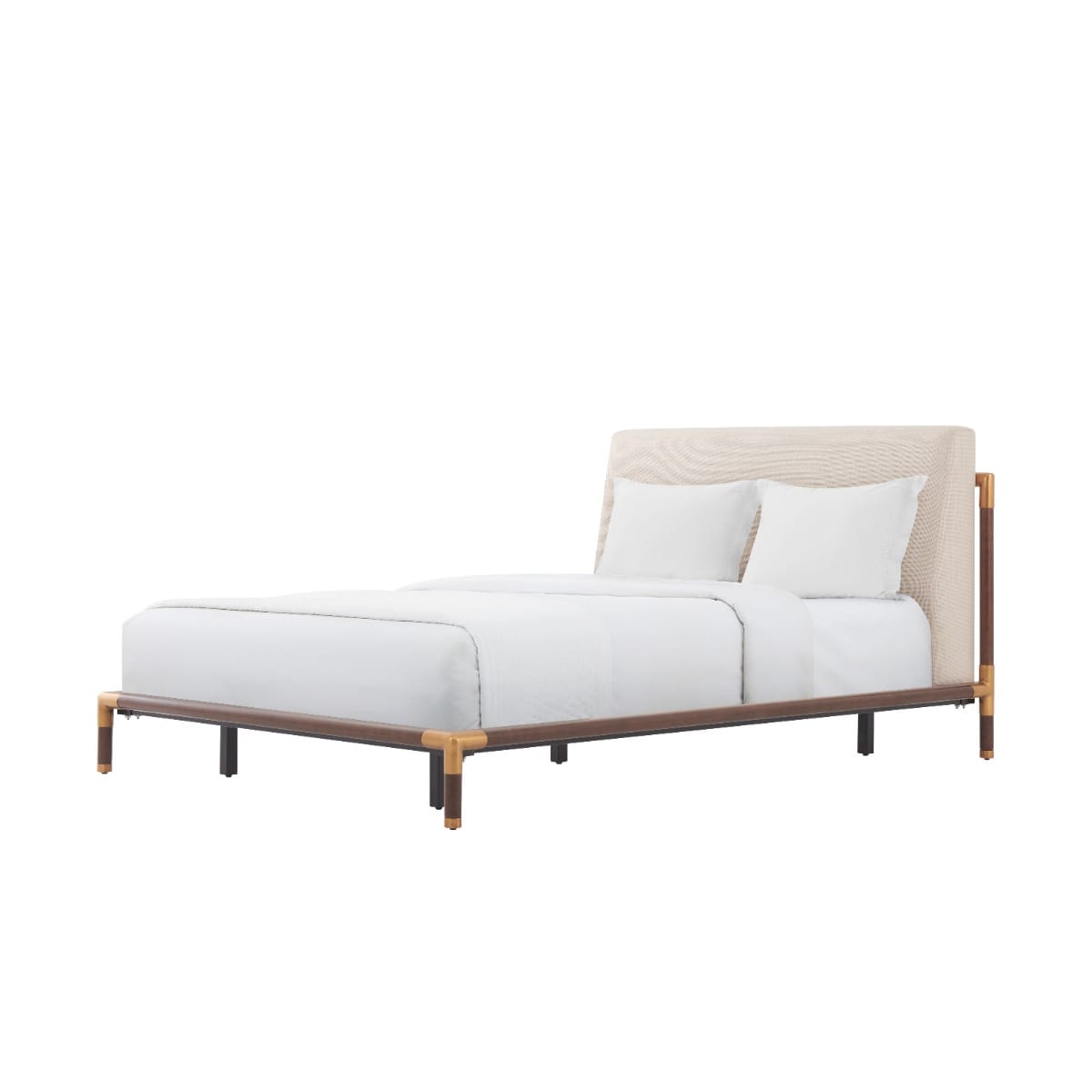 Theodore Alexander Bedroom Kesden King Size Bed with Upholstered Headboard House of Isabella UK