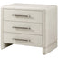 Theodore Alexander Bedroom Luna 3-Drawer Bedside Table Light House of Isabella UK