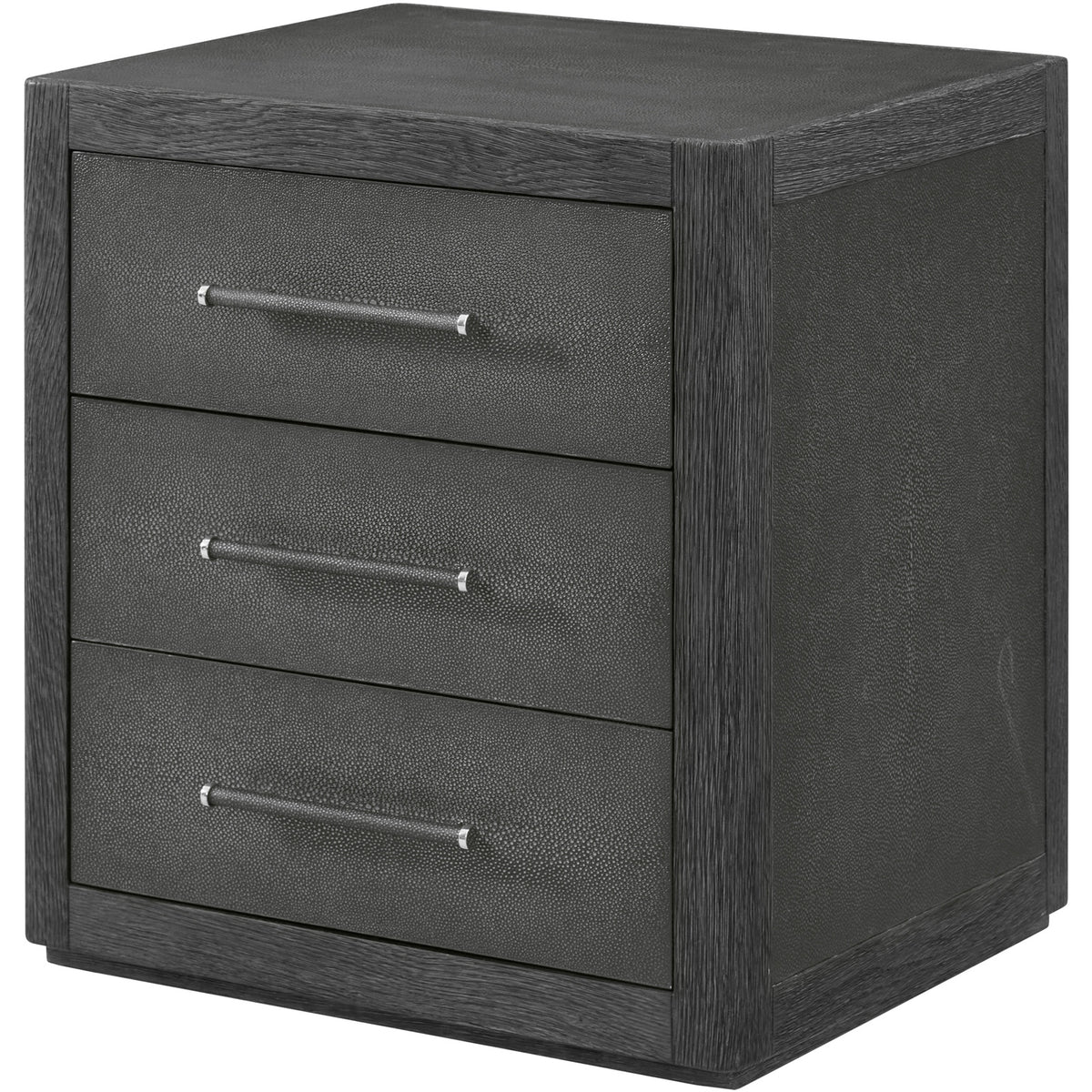 Theodore Alexander Bedroom Maxwell 3-Drawer Bedside Table Dark House of Isabella UK