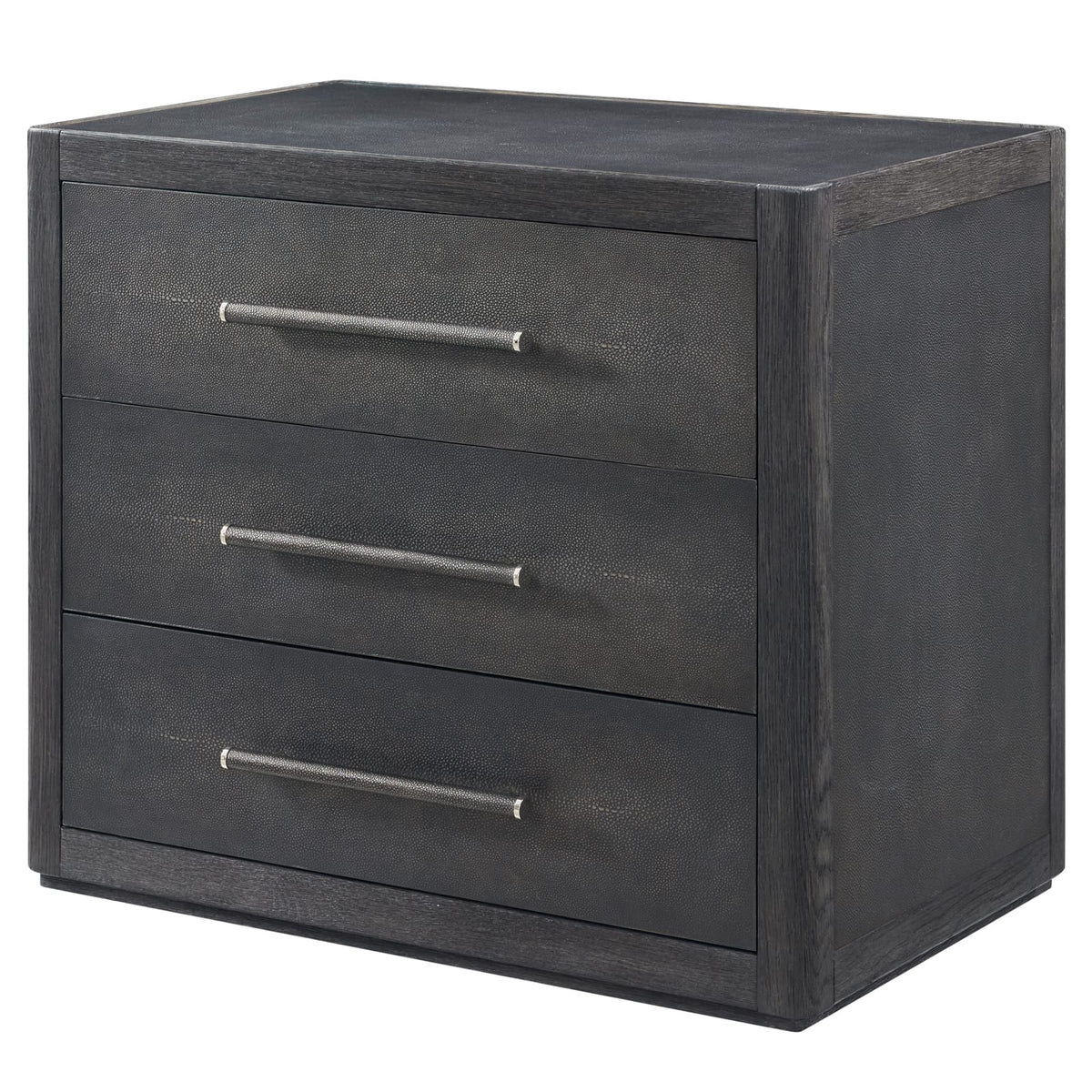 Theodore Alexander Bedroom Maxwell 3-Drawer Bedside Table II Dark House of Isabella UK