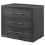 Theodore Alexander Bedroom Maxwell 3-Drawer Bedside Table II Dark House of Isabella UK