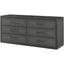 Theodore Alexander Bedroom Maxwell 6-Drawer Dresser Dark House of Isabella UK