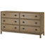 Theodore Alexander Bedroom Montauk 6-Drawer Dresser in Dark House of Isabella UK