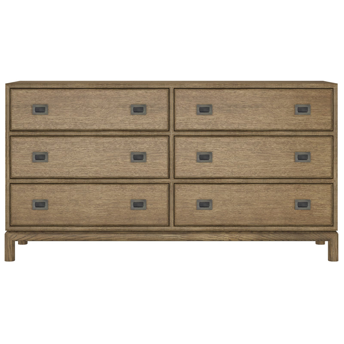 Theodore Alexander Bedroom Montauk 6-Drawer Dresser in Dark House of Isabella UK