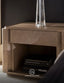Theodore Alexander Bedroom Open Nightstand in Grey Oak House of Isabella UK