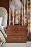 Theodore Alexander Bedroom Origins Three Drawer Bedside Table in Landmark Finish House of Isabella UK