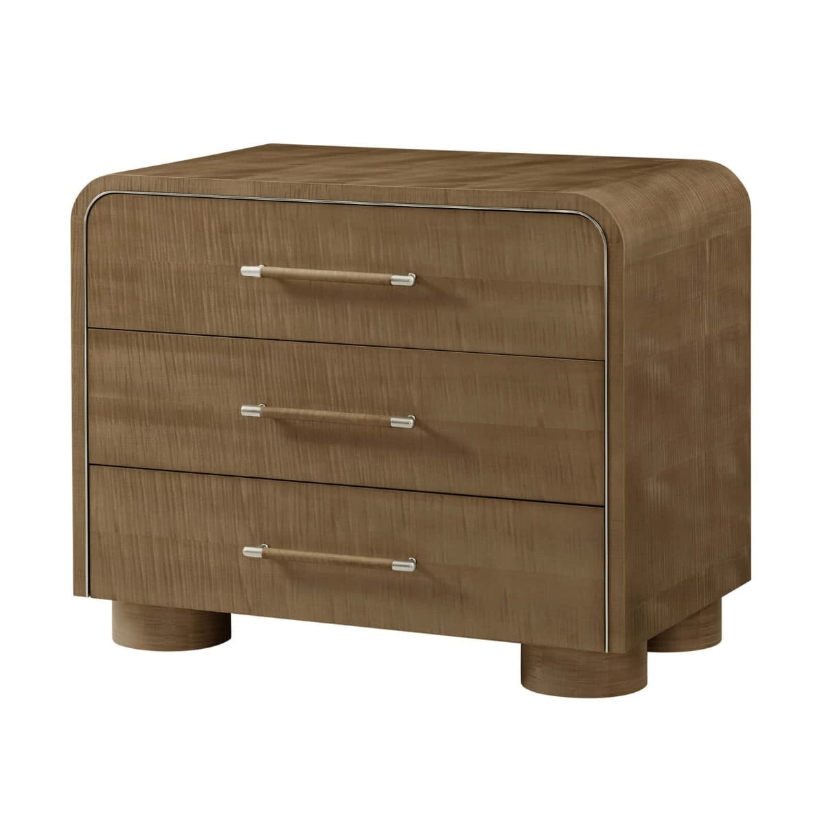 Theodore Alexander Bedroom Origins Three-Drawer Nightstand II in Landmark House of Isabella UK