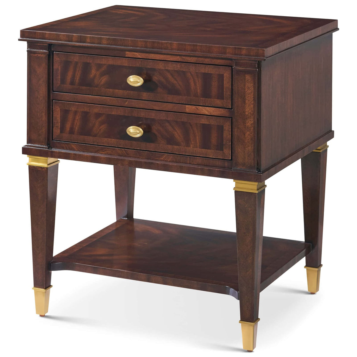 Theodore Alexander Bedroom Salinger Bedside Table in Dark House of Isabella UK