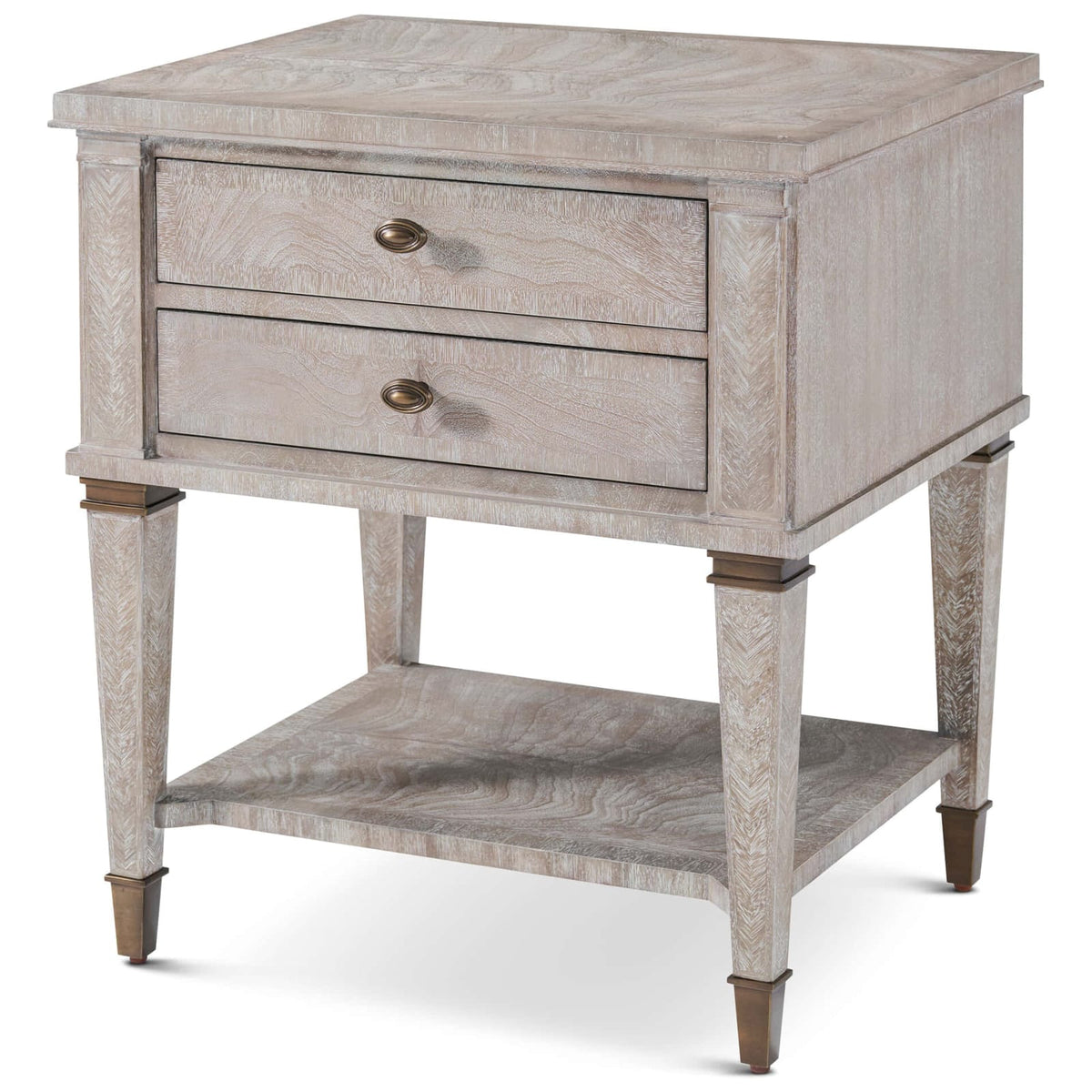 Theodore Alexander Bedroom Salinger Bedside Table in Light House of Isabella UK