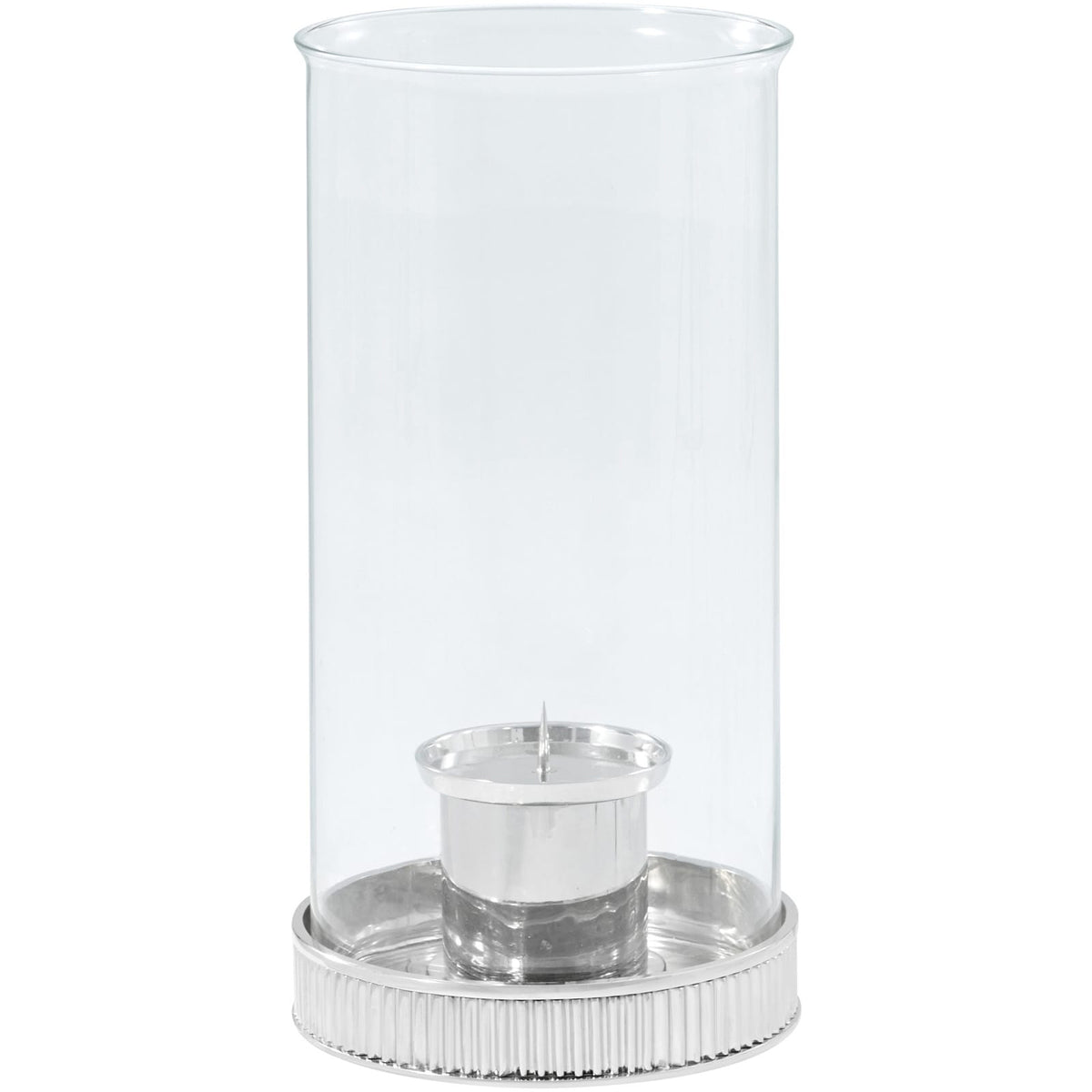 Theodore Alexander Decor Last Storm of the Season Candleholder in Nickel House of Isabella UK