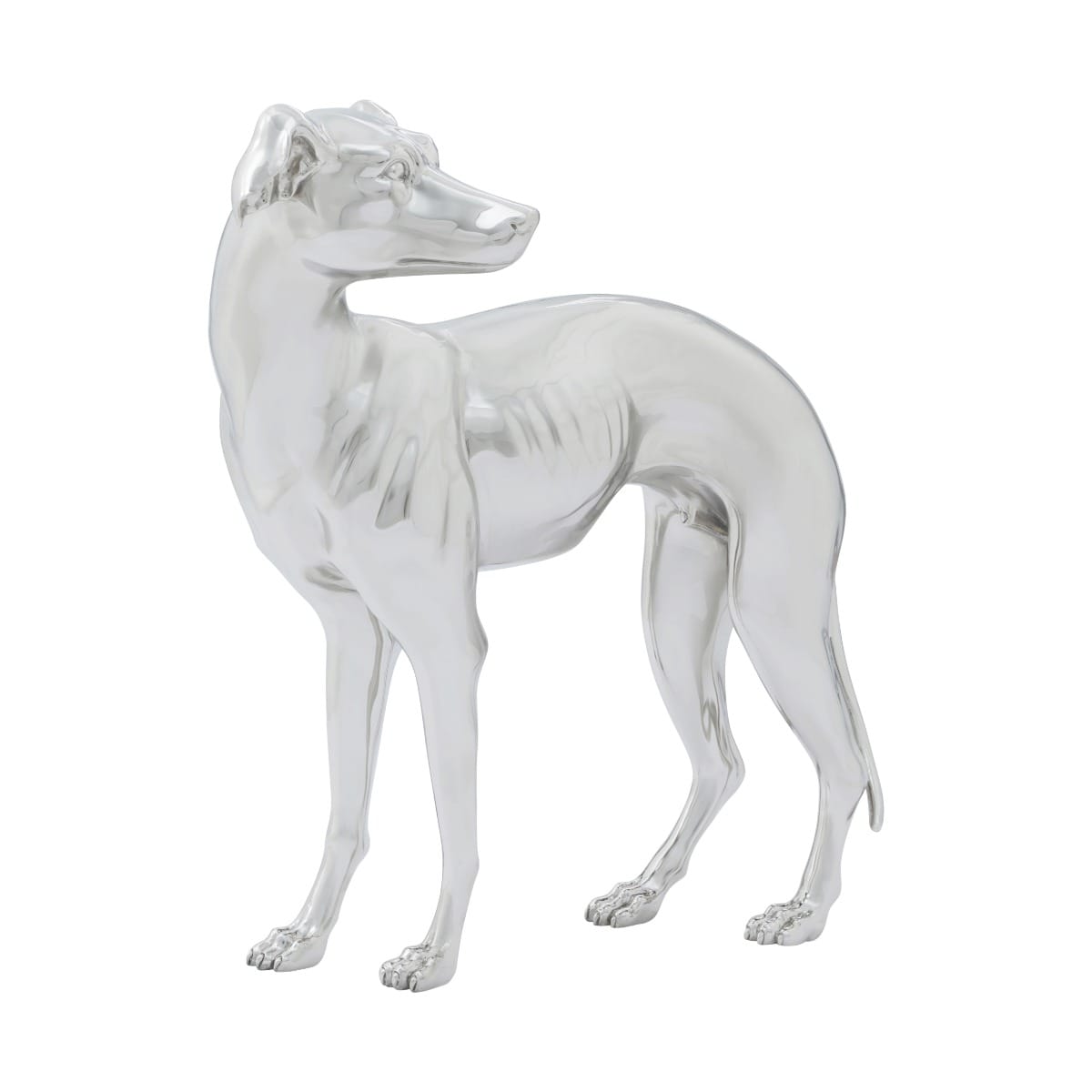 Theodore Alexander Decor Levriero Piccola Sculpture in Nickel House of Isabella UK