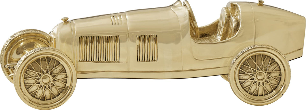 Theodore Alexander Decor Mille Miglia Mark Car Sculpture in Brass House of Isabella UK